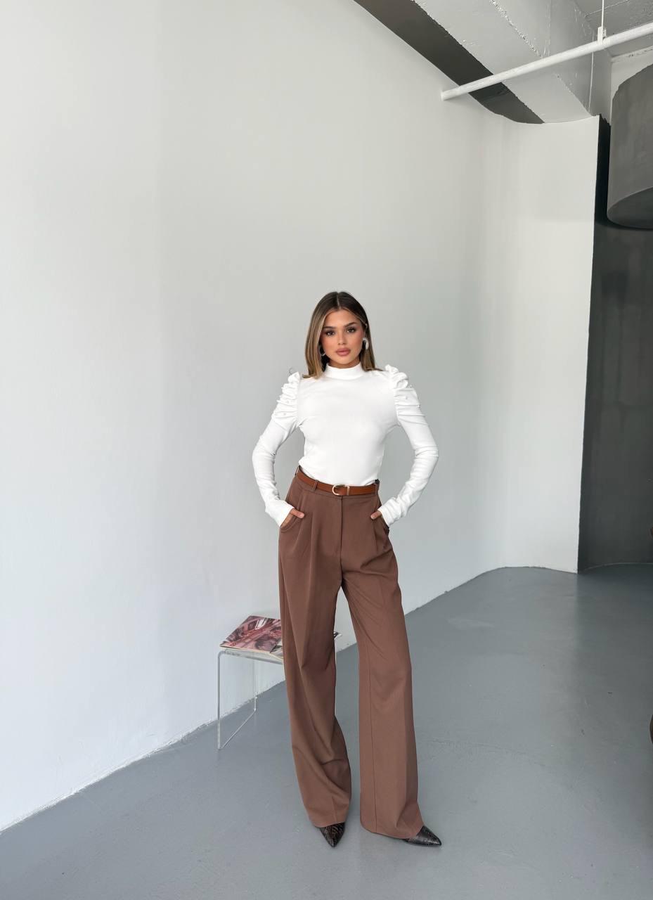 Beyaz Prenses Kol İncili  Bluz